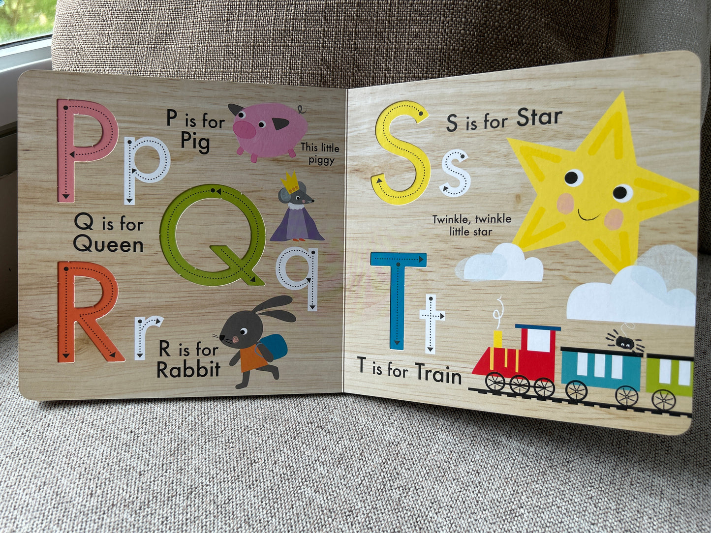 Touch and Trace: ABC Learn with Me