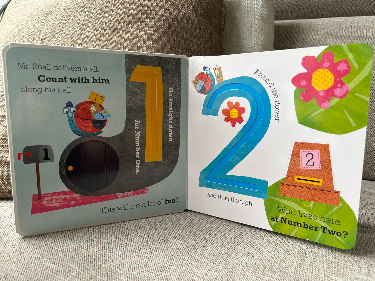 Mr Snail's Counting Trails