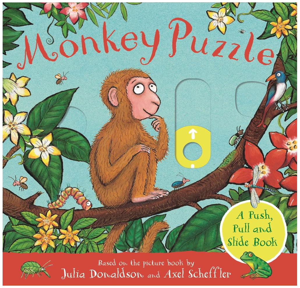 Monkey Puzzle: Push, Pull and Slide Book