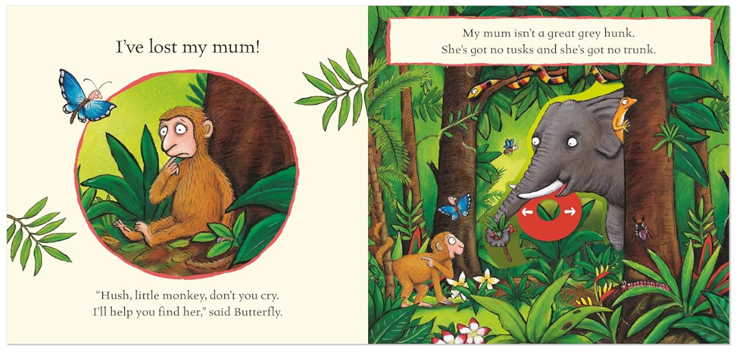 Monkey Puzzle: Push, Pull and Slide Book