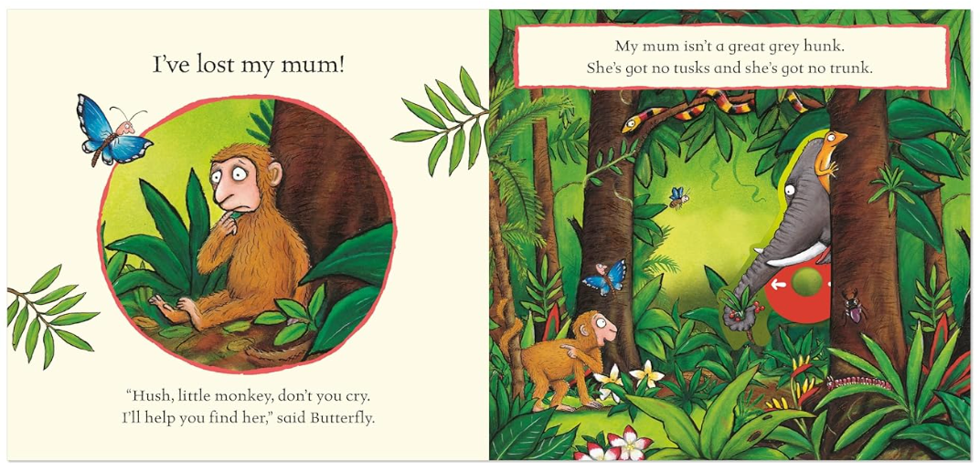 Monkey Puzzle: Push, Pull and Slide Book