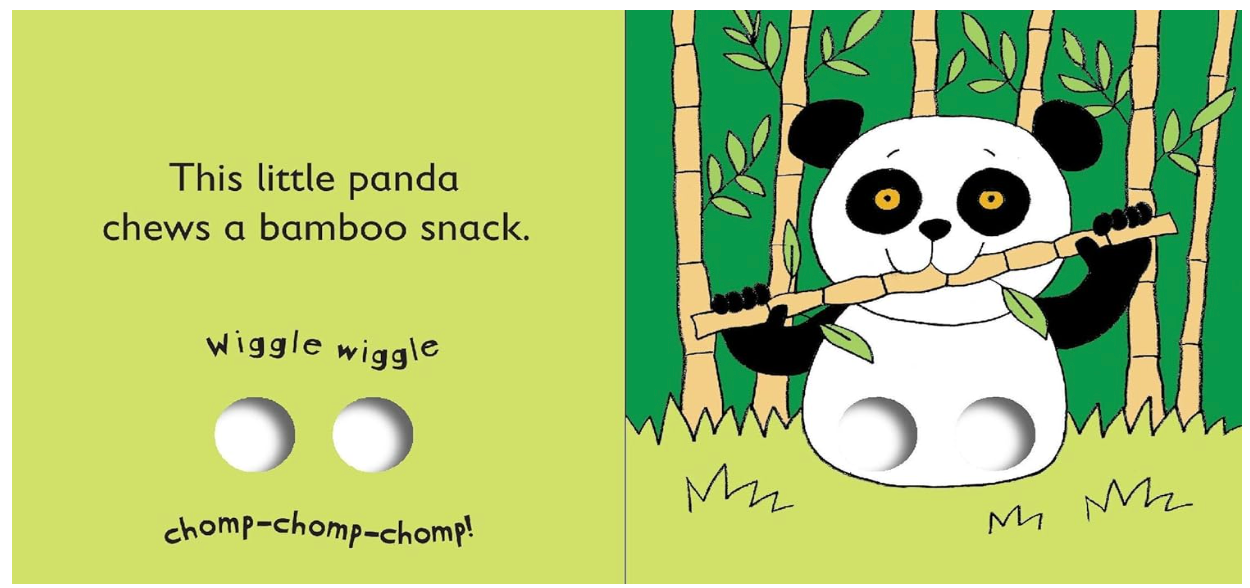 Little Wild Animals: A Finger Wiggle Book