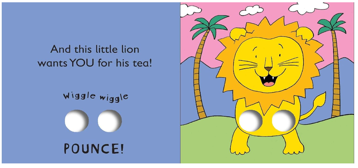Little Wild Animals: A Finger Wiggle Book