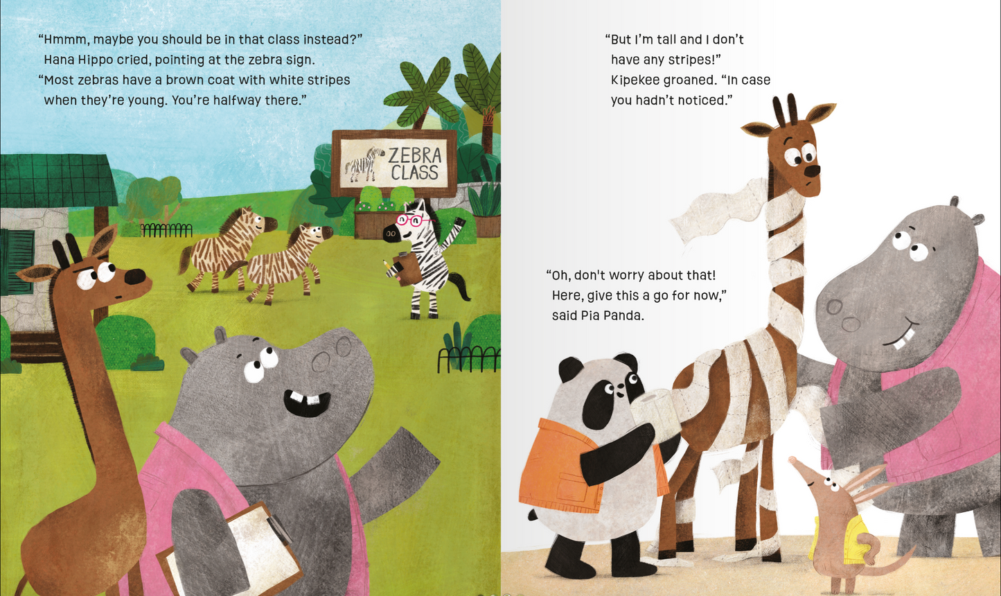 The Spotless Giraffe