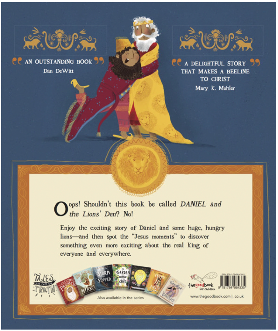 Jesus and the Lions' Den Storybook