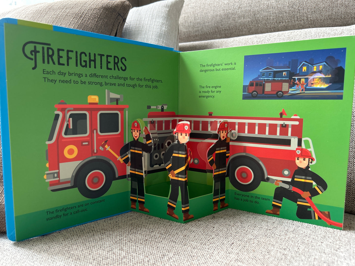Amazing Pop-Up: Firefighters (Less-than-perfect)