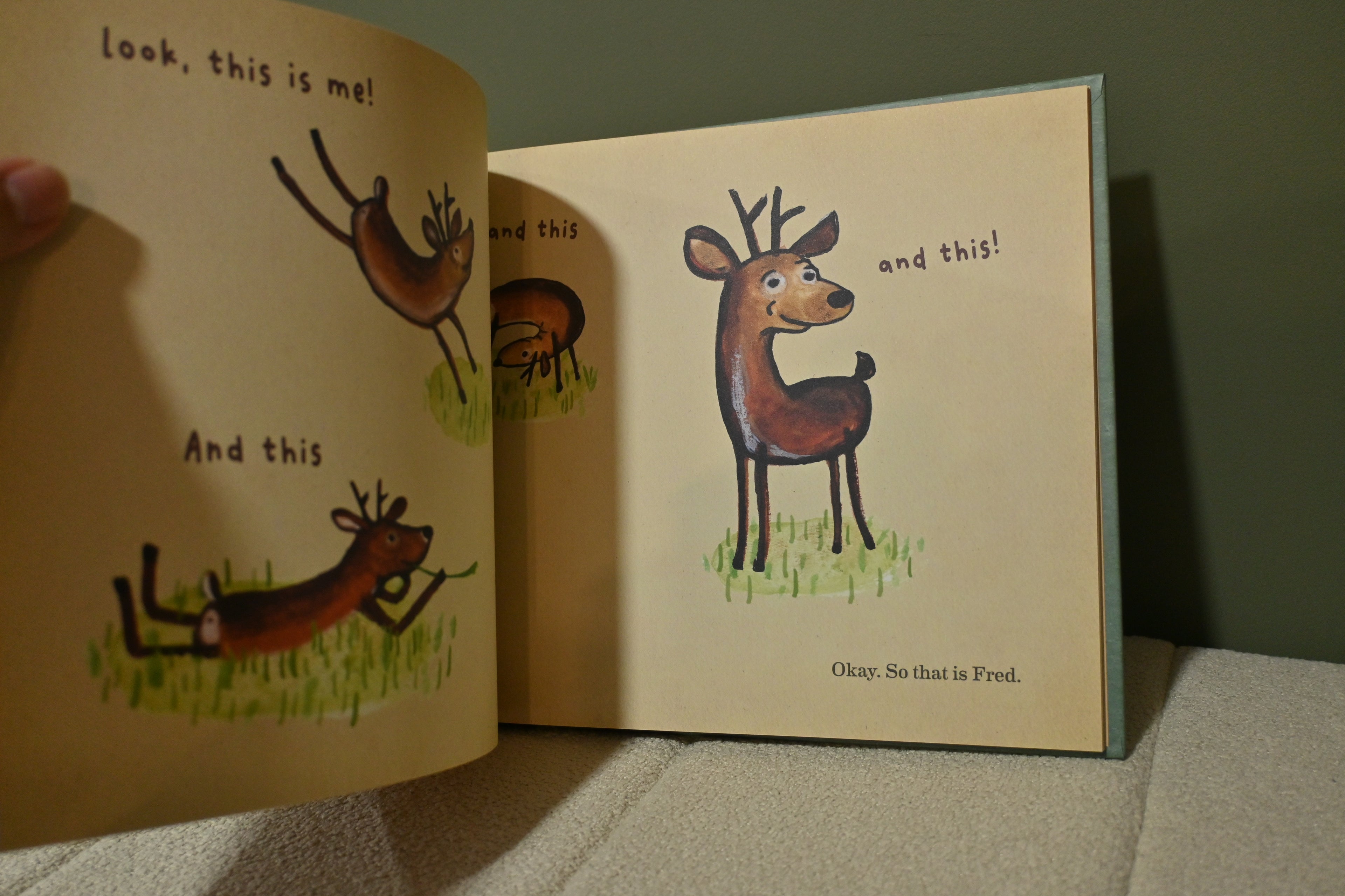 Fred the Very Demanding Deer