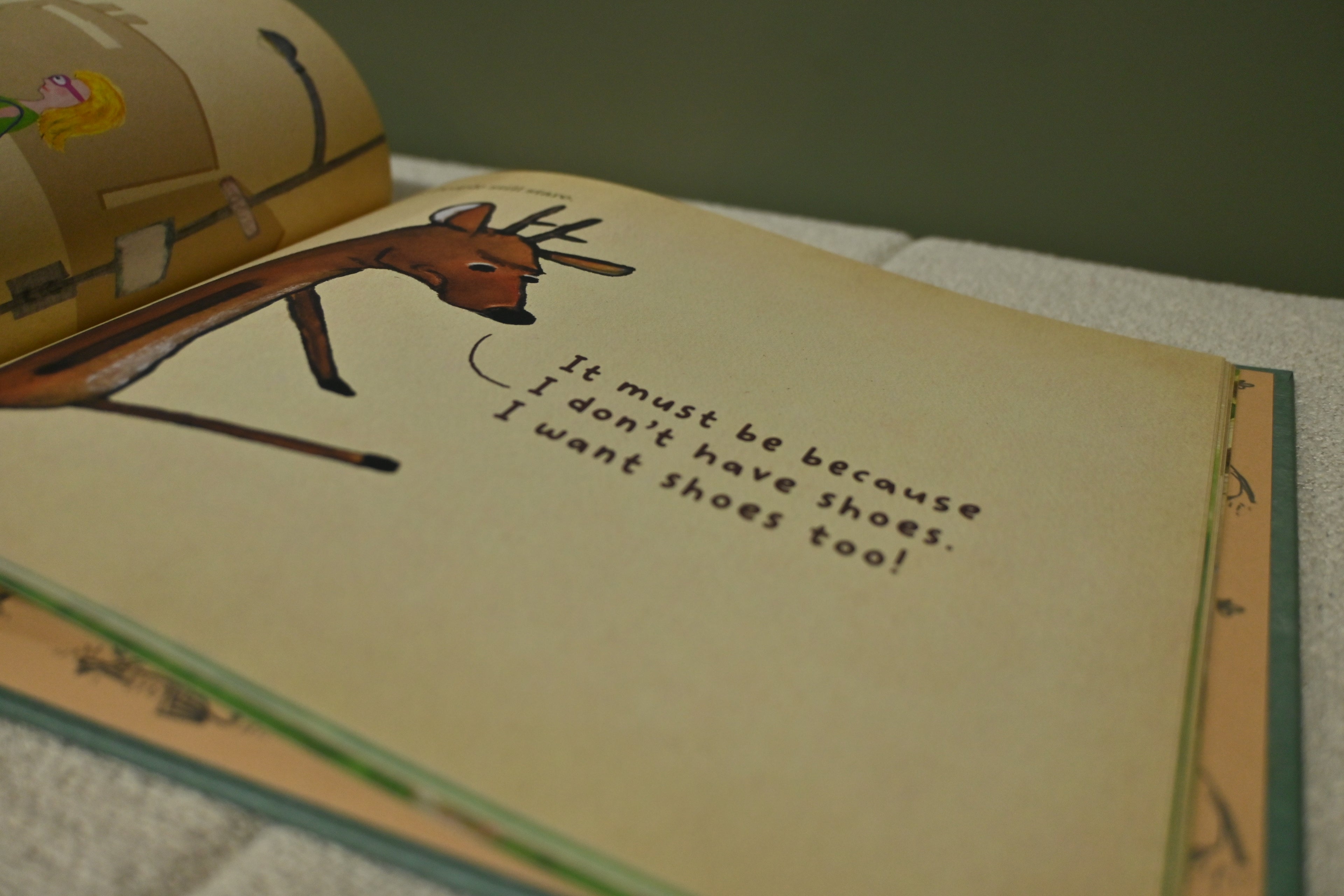 Fred the Very Demanding Deer
