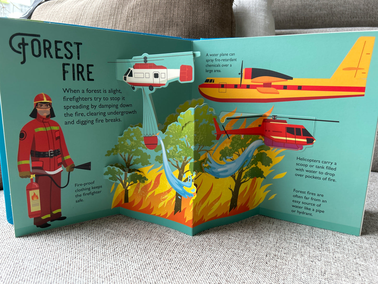 Amazing Pop-Up: Firefighters (Less-than-perfect)