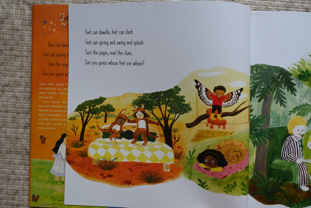 Fancy Feet: Guess Who's Walking (The Nature Riddles and Rhymes Series)