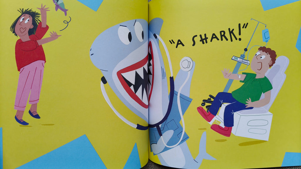 No, I'm a... SHARK!
