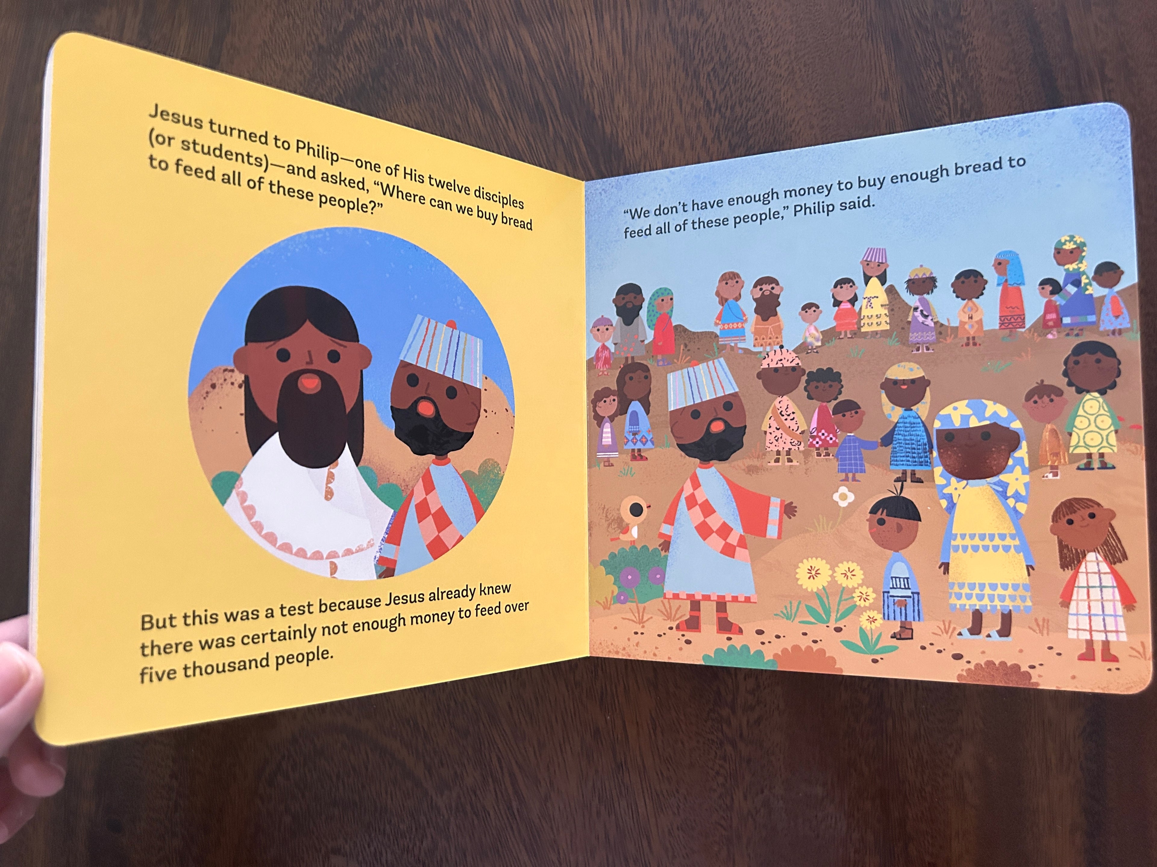 Jesus Feeds The Hungry