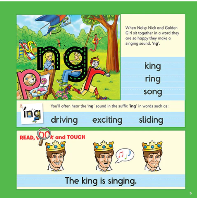 Letterland Phonics: Touch & Spell