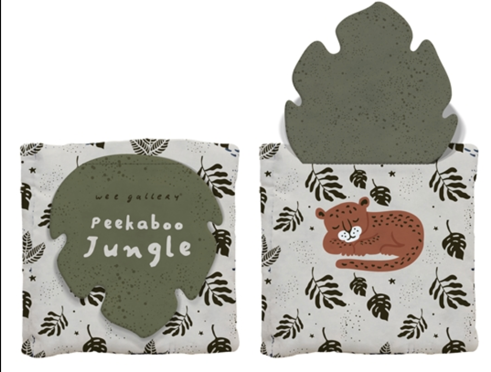 Wee Gallery Cloth: Peekaboo Jungle