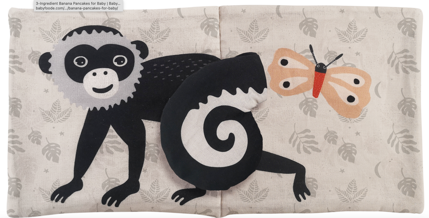 Wee Gallery Cloth: Peekaboo Jungle